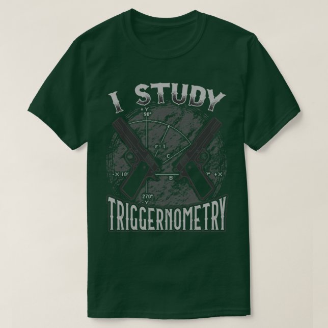 T-shirt 2e Amendement I Étude Triggernometry Gun Rights (Design devant)