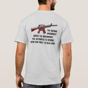 T-shirt 2e amendement nie le gouvernement
