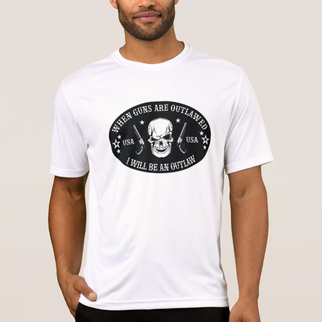T-shirt 2e amendement Oreiller (Devant)