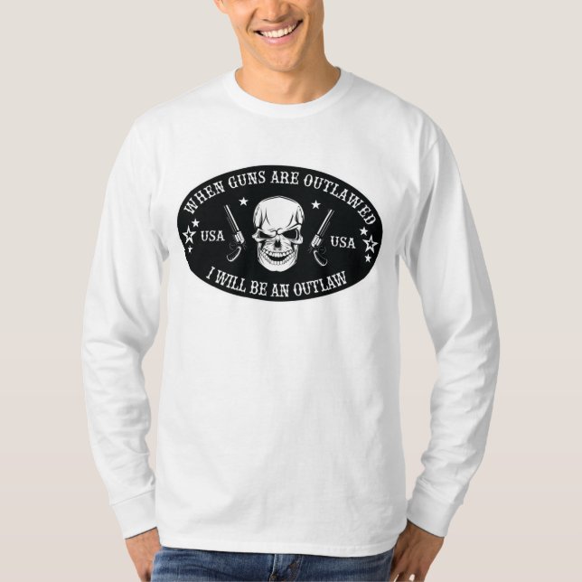 T-shirt 2e amendement Oreiller (Devant)