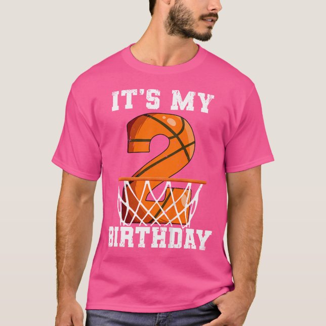 T-shirt 2E Anniversaire Basket (Devant)