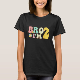 T-shirt 2e anniversaire Boy Bro Iu2019m 2 an Deux ans Seco