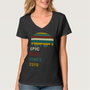T-shirt 2e anniversaire de mariage pour son épouse épique