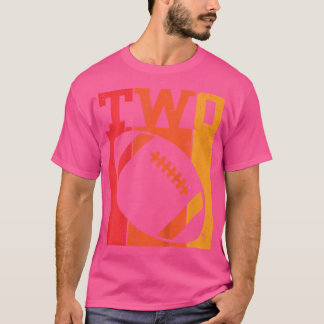 T-shirt 2E Anniversaire Garçons 2 Ans Deux Sports De Footb