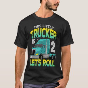 T-shirt 2e anniversaire Petit camion permet de rouler cond