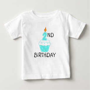 T-shirt 2e anniversaire pour enfants