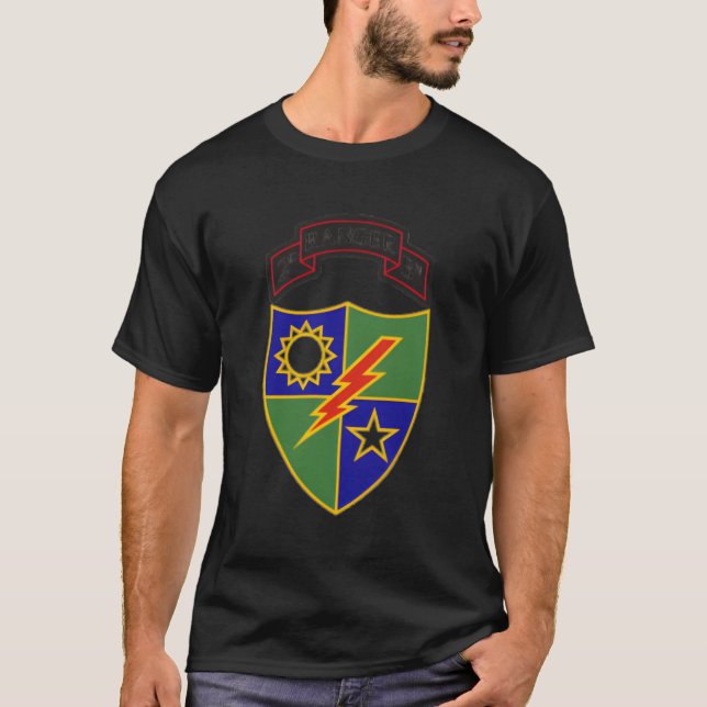 T-shirt 2E Bataillon 75E Ranger Regit (Devant)