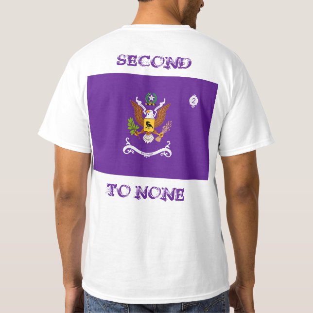 T-shirt 2e Bataillon 8e Régiment Texas State Guard (Dos)