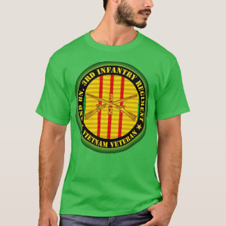 T-shirt 2e Bn 3e Régiment d'infanterie Vietnam Vétérinaire