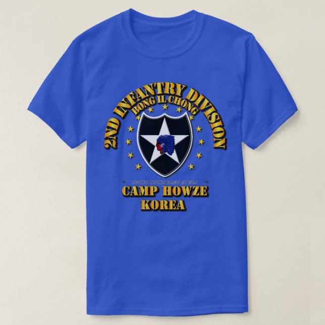 T-shirt 2e division d'infanterie Camp Howze (Design devant)