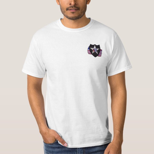 T-shirt 2e division d'infanterie vétérans de la tempête de (Devant)