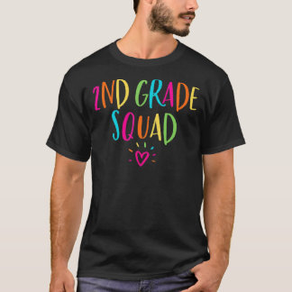 T-shirt 2e Équipe de la Deuxième Année Élève & Enseignant