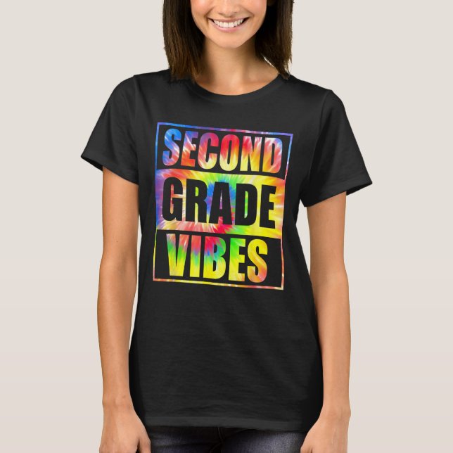 T-shirt 2e Grade Vibes - 2e Grade Team (Devant)