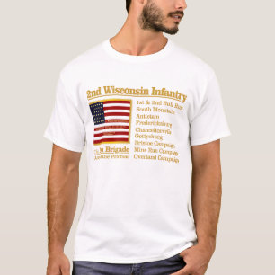 T-shirt 2e Infanterie du Wisconsin (BH)