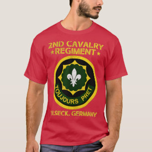 T-shirt 2e régiment de cavalerie 2e CR vétère Vilseck Alle