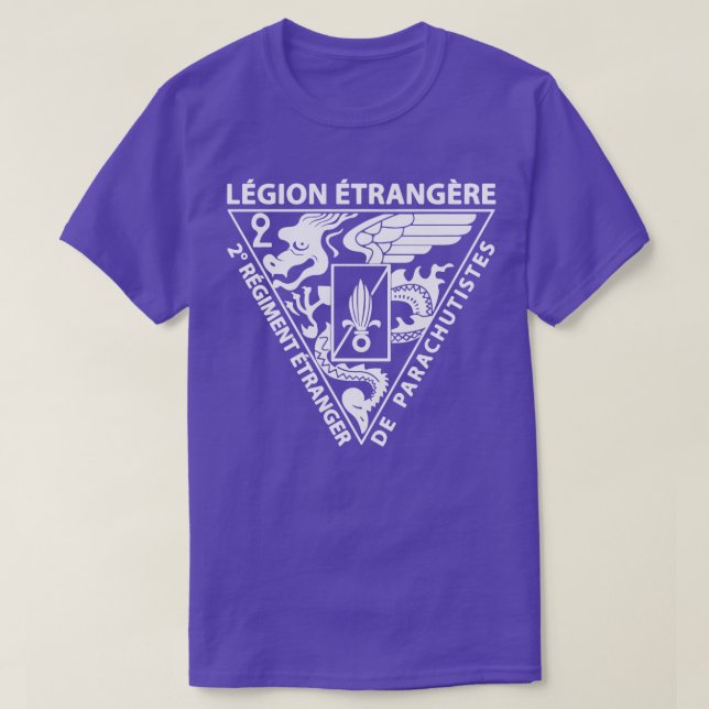 T-shirt 2e régiment de parachutistes étrangers 3 (Design devant)