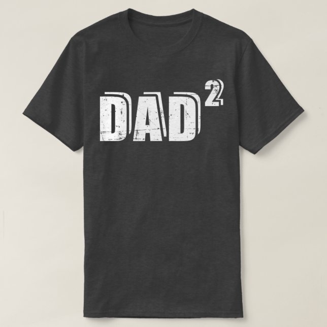 T-shirt 2ème deuxième papa papa papa papa sera (Design devant)