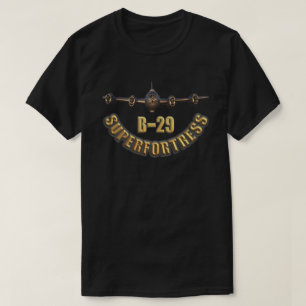 T-shirt 2ème guerre mondiale American Warplane B-29 Super