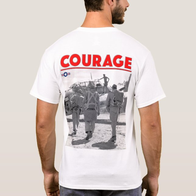 T-shirt 2ÈME GUERRE MONDIALE COURAGE - TBF Avenger (Dos)