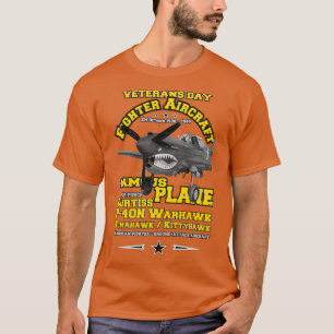 T-shirt 2ÈME GUERRE MONDIALE Curtiss P40N Warhawk Jour des