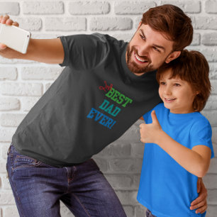 T-shirt 2ème La meilleure chemise de papa jamais