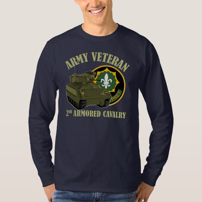 T-shirt 2ème Vétérinaire d'ACR - m2 Bradley (Devant)