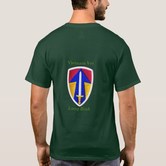T-shirt 2èmes vétérinaires de combattants du Vietnam Nam (Dos)
