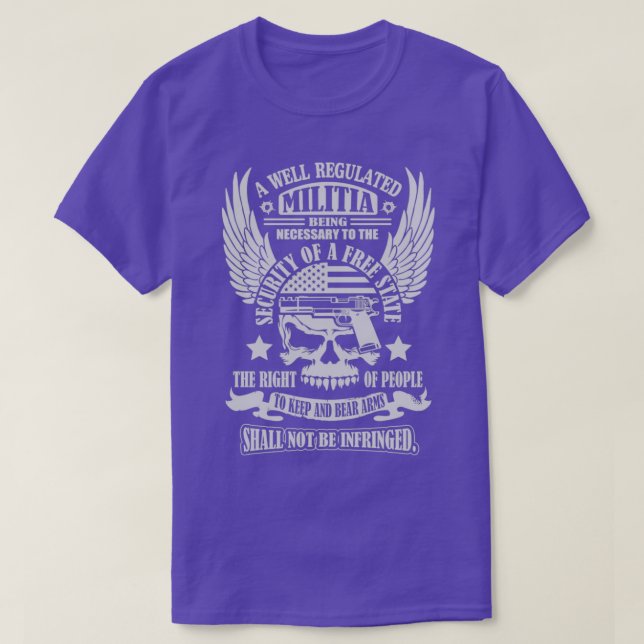 T-shirt 2nd Amendment  (Design devant)