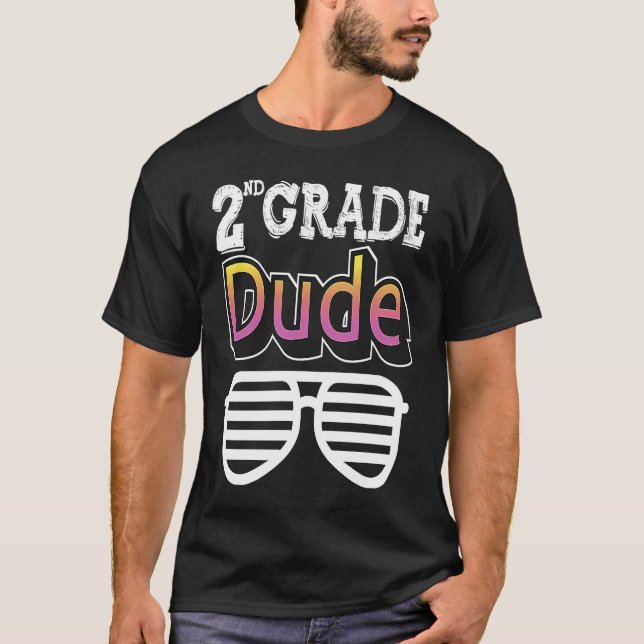 T-shirt 2nd Grade Squad Crew Team Back School Graduation T (Devant)