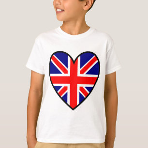 T-shirt 2unionjackheart