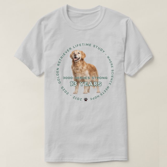 T-shirt 3000 Héros Fort - Lumière (Design devant)