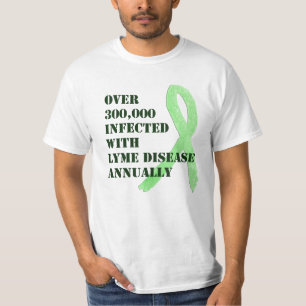 T-shirt 300 000 personnes infectées par la maladie de Lyme