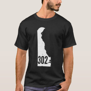 T-shirt 302 Delaware Pride Indicatif régional