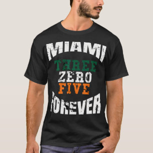 T-shirt 305 Indicatif régional Trois Zéro Cinq - Miami Gir
