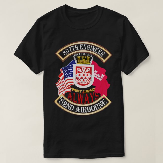 T-shirt 307E Bataillon du génie X (Design devant)