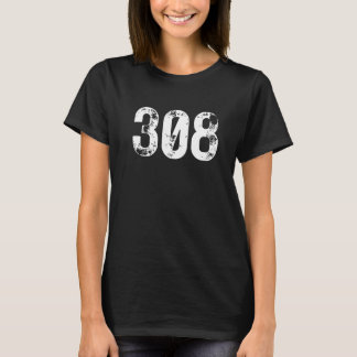 T-shirt 308 Area Code Grand Island NE Mobile Telephone Are