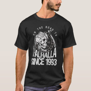 T-shirt 30 Ans 1993 Anniversaire Valhalla Viking Papa 1