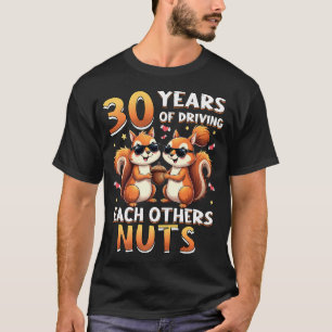 T-shirt 30 Ans De Conduite L'Un L'Autre Écureuil Nuts