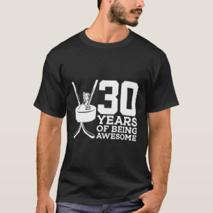 T-shirt 30 Ans De Hockey Sur Glace