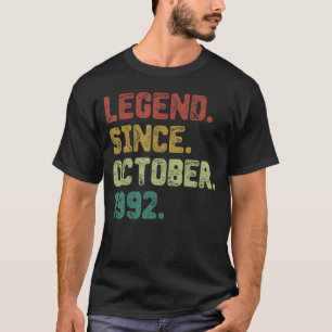 T-shirt 30 ans de légende depuis octobre 1992 30e annivers