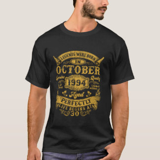 T-shirt 30 ans de légende depuis octobre 1994 30e annivers