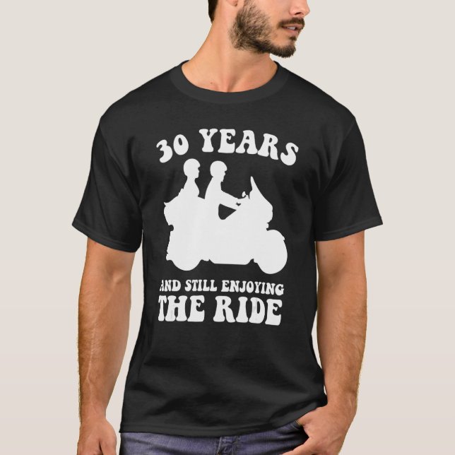 T-shirt 30 ans et toujours plaisir de la balade 30e annive (Devant)