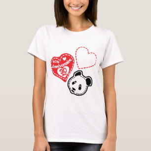 T-shirt 30 ans panda coeur anniversaire love peluche