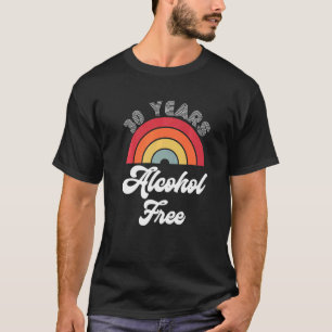 T-shirt 30 ans Sober Alcool Sans Sobriété Anniversaire F