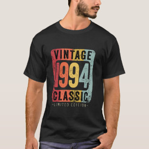 T-shirt 30 ans Vintage 1994 30e anniversaire Décoration