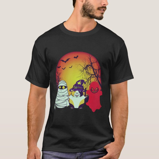 T-shirt 30 Cobaye Halloween Citrouille (Devant)