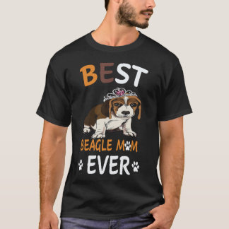 T-shirt 30 Meilleure Maman Beagle de Tous les Temps Beagle