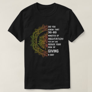 T-shirt 30 minutes de méditation par jour