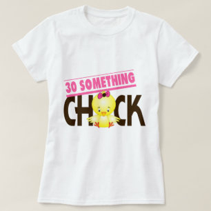 T-shirt 30-Quelque chose poussin 1