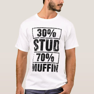 T-shirt 30% Stud 70% Muffin